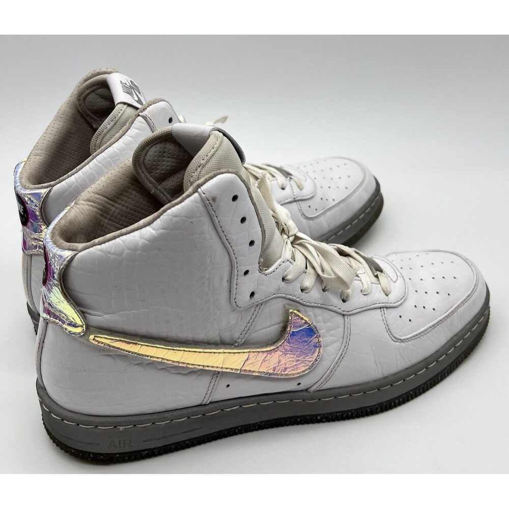 Size 12 - Nike Air Force 1 Downtown LW QS High Galaxy -No Ankle Strap-need Laces